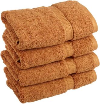 Superior 4Pc Egyptian Cotton Hand Towel Set