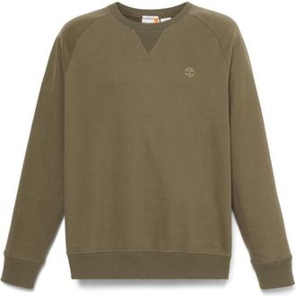 Timberland Exeter River Loopback Crew Neck Sweatshirt Pullover f&uuml;r Herren | oliv