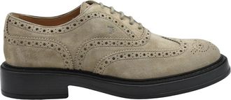 Tod's Heren, Schoenen, Beige, Maat: 43 EU