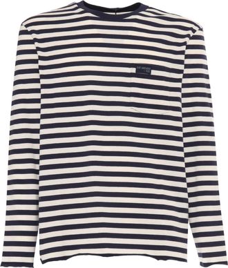 Fay Striped Archive T-shirt