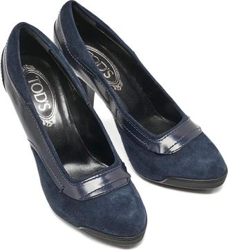 Tod's Pumps in pelle scamosciata - Blu