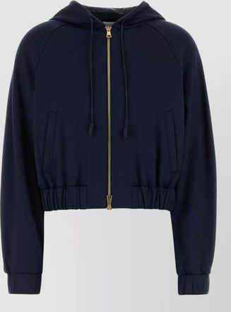 Moncler stretch jersey sweatshirt