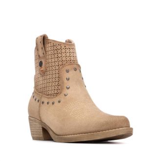 Xti Womens 17504201 Refresh Ankle Boot In Beige