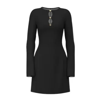 Guess Mujer, Vestidos, Negro, Talla: XS