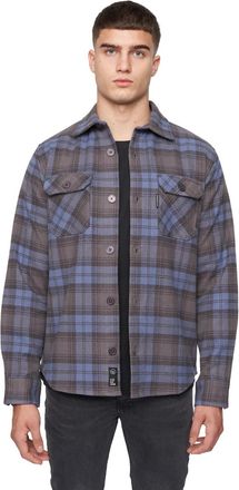 Duck and Cover Heren Willington geruit overhemd (Blauw)