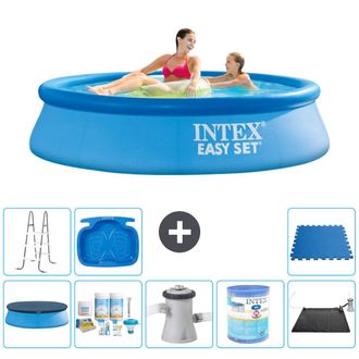 Intex Piscina Easy Set Redonda - 244x61 Cm - 7-piezas S40417