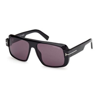 Tom Ford Sunglasses, unisex, Black, Size: 58 MM Turner Sunglasses