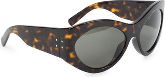 Saint Laurent Brown Butterfly Sunglasses