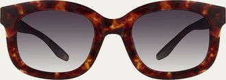 Barton Perreira Quannah Acetate Square Sunglasses