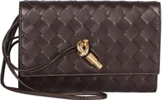Bottega Veneta Andiamo Clutch Bag - Womens - Leather