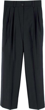Racil Classic Black Wool Suit Trousers Size XXS