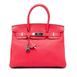 Herm&egrave;s Pre-owned Hermes Clemence Birkin Retourne 30 Ladies OC03UPVC86QWKRBB