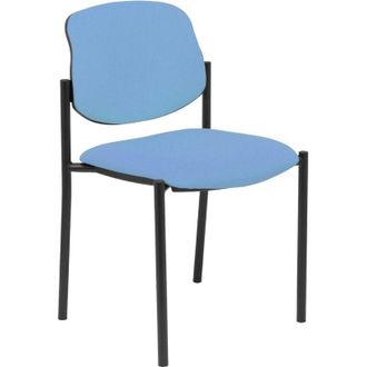 Piqueras y Crespo Silla Fija Styl Bali Azul Cielo Chasis Negro