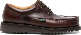 Paraboot Brown Leather Lace Up Shoes