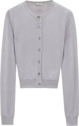 Loewe Fijngebreid vest - Grijs
