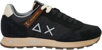 Sun 68 Tom Vintage - Heren - Sneakers - Zwart - 46 EU - Leer - Schoenen