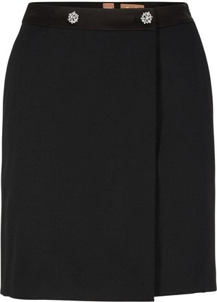 HUGO BOSS Womens Vittora Knee Length Pencil Skirt in Black - Size 6 UK