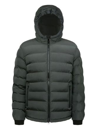 Geox zip-fastening hooded puffer jacket - men - Fabric - 50 - Green