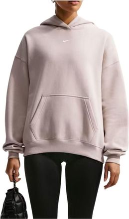 Nike (WMNS) Nike Studio Fleece Medium Weight Hoodie Cream II Sail IM8502-236