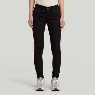 G-Star Lynn Super Skinny Jeans - Zwart - Dames