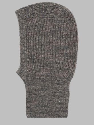 Maison Margiela S51TB0009_M13307001F Ribbed-Knit Balaclava - Gray