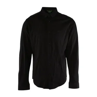 HUGO BOSS Overhemden, Heren, Zwart, S, Katoen, B Motion L Shirt