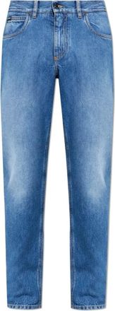 Dolce & Gabbana Regular Fit Jeans - Heren - Loose Fit Jeans - Blauw - L - Katoen - Jeans