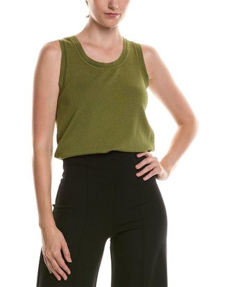 Anne Klein Scoop Neck Tank