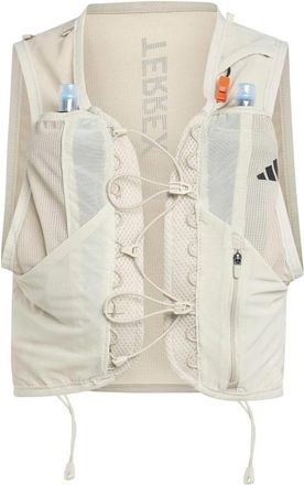 adidas XPR Trail Vest 2.5 - Heren - Bodywarmers - Beige - L - Fitness
