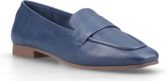 Hush Puppies Sutton Leren Dames Navy Instappers
