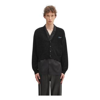 A Bathing Ape C&aacute;rdigan Corto Bordado - Knitwear - Hombre - Negro - ONE SIZE