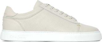 Oliver Sweeney Almada Mens Perforated Leather Trainers