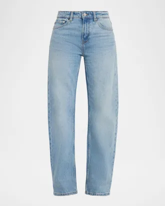 EB Denim Alida Loose-Bowed Jeans