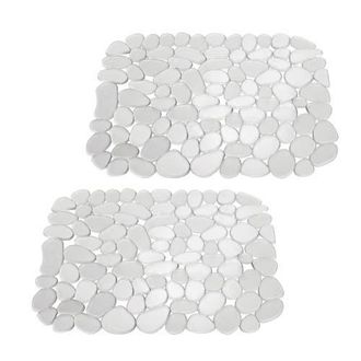 iDesign Pebblz Sink Protector - Kitchen Sink Mat for Bottom of Sink - Set of 2 - Clear at Nordstrom