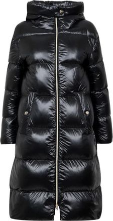 Herno Parka in Nylon Ultralight - Dames - Dons jassen - Zwart - L - Nylon - Jassen