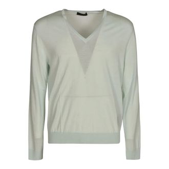 Prada Heren, Truien, Beige, Maat: M