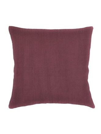 Anaya with Love So Soft Linen Pillow Cover Only in Maroon at Nordstrom, Size 1Ft 8In X 1Ft 8In