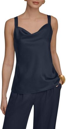 DKNY Cowl Neck Camisole in Nightfall at Nordstrom, Size X-Small