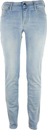Jacob Cohen Slim-fit Jeans - Dames - Slim Fit Jeans - Blauw - W28 - Katoen - Jeans