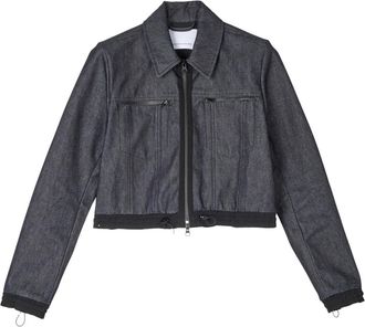 Cecilie Bahnsen Jassen, Dames, Blauw, M, Denim, Gracie Denim Jacket