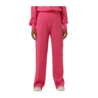 ALIX The Label Alix The Label, Broeken, Dames, Roze, S, Polyester, Wijde Pliss&eacute;gbroek