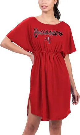 G-III 4Her by Carl Banks Womens G-III 4Her by Carl Banks Red Tampa Bay Buccaneers Versus Swim Cover-Up at Nordstrom, Size Xx-Large