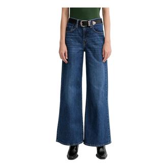Levi's Dames, Jeans, Blauw, Maat: W28 L30 Denim