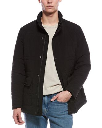 Cole Haan Stretch Quilt Jacket