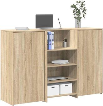 vidaXL Mostrador De Recepci&oacute;n Roble Sonoma 155x50x103,5 Cm Vidaxl