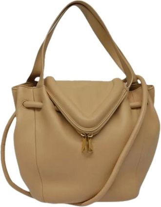 Bottega Veneta Pre-owned Bucket Bags, female, Beige, Size: ONE SIZE Pre-owned Bucket Bag