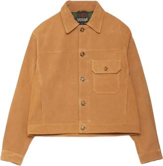 Baracuta Roughout button-up pocket jacket - Brown