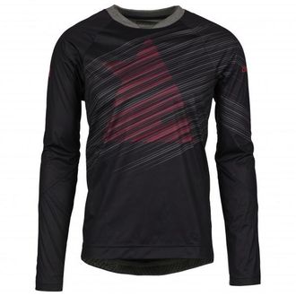 Zimtstern Protechzonez Shirt L/S Velotrikot f&uuml;r Herren | schwarz