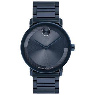 Movado Bold Quartz Blue Dial Mens Watch 3601097