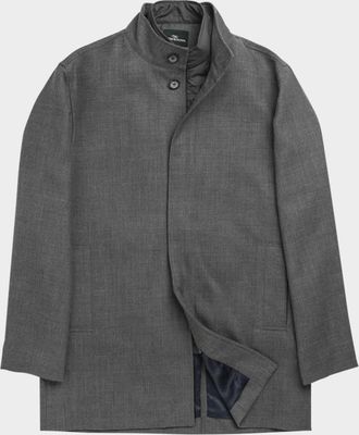 Rodd & Gunn Men & apos;s Mackford 2in1 Twill Quilted Vest Jacket